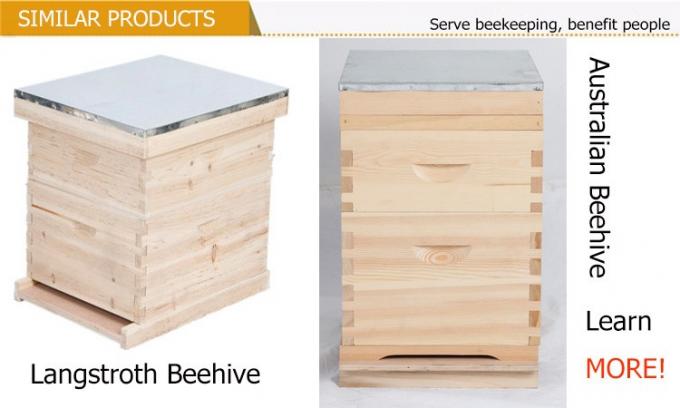 ضمان التجارة Langstroth Bee Hive Box تربية النحل