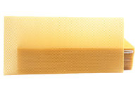 Honey Yellow Comb Foundation Sheet Chinese / Italian Style Size Customized