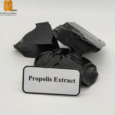 High Quality Black Propolis Blocks Factory Supply Premium 98% Refined Propolis in Bag Packaging