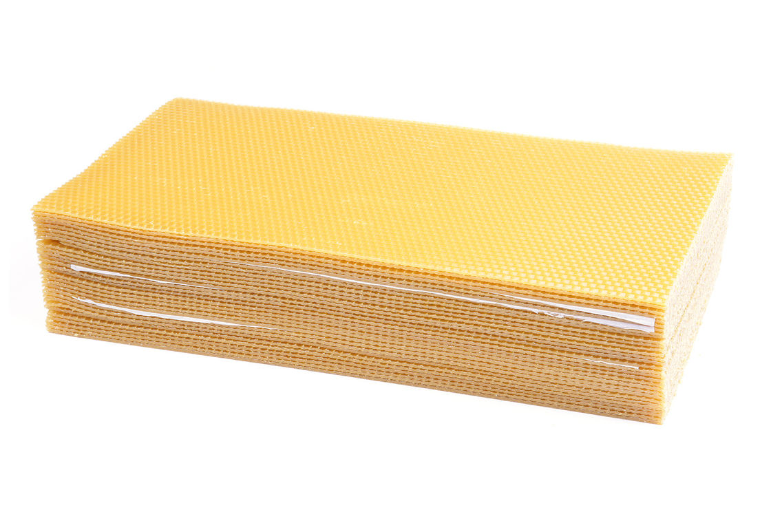 100% Pure Beeswax Comb Foundation Sheet Apicultural Equipment For Beekeeping