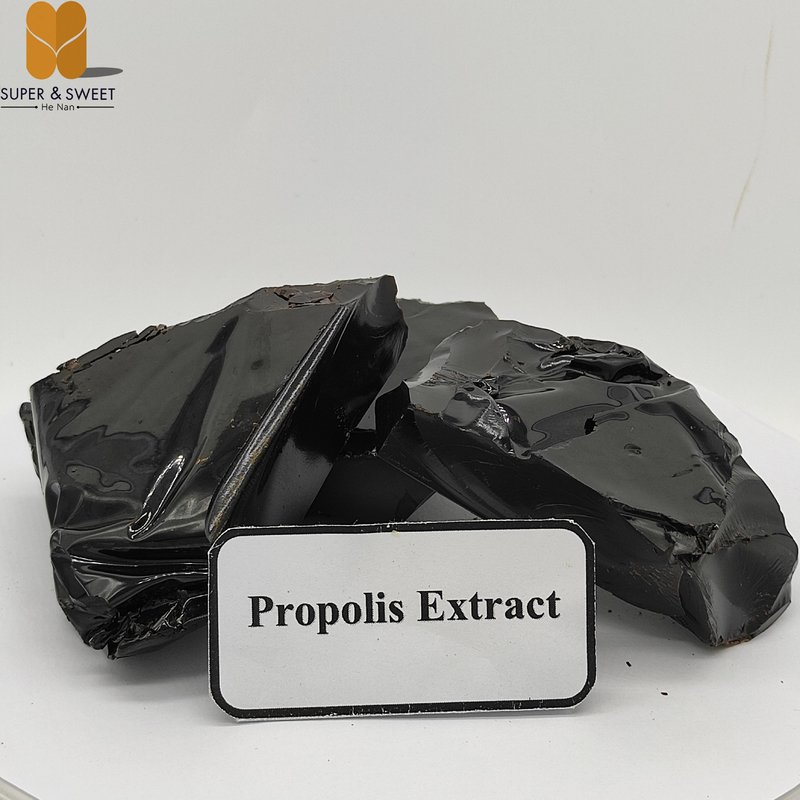 Factory Supply 100% Natural Pure Alcohol soluble Refined Propolis Extract Resin